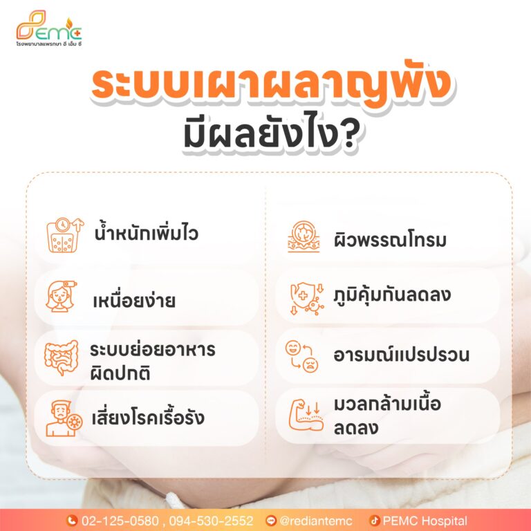 ระบบเผาผลาญพัง