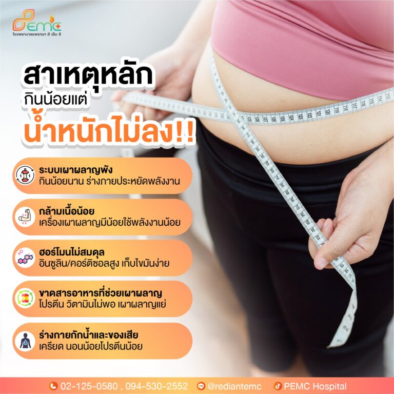 น้ำหนักไม่ลง