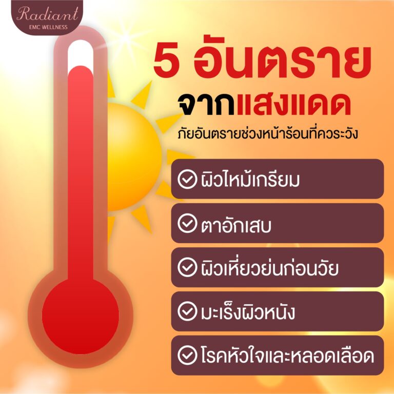 อันตรายจากแสงแดด