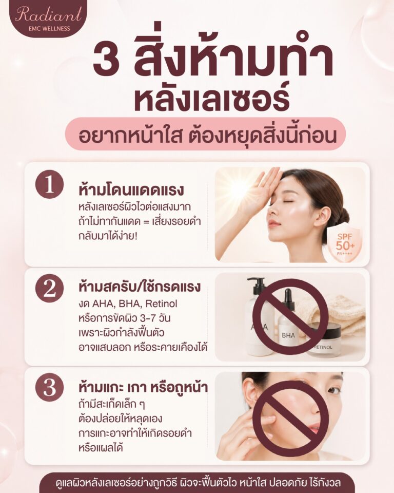 หลังเลเซอร์